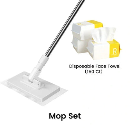 💥 Last day! 50% Off 💥Disposable Dust Mop with 4 Reusable Cloths