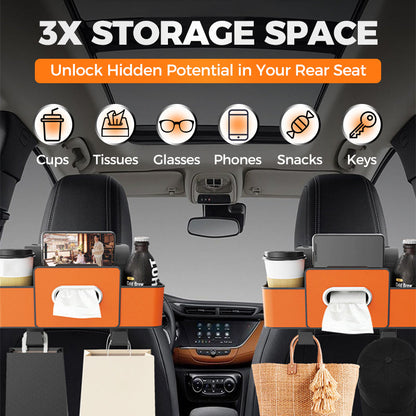🎒 50% OFF NOW! 🚗 Car Seat Back Storage Bag – Waterproof, Multi-Pocket Design & Universal Fit ✨