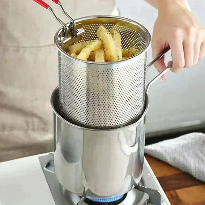🔥Hot Sale 49% OFF🔥304 Stainless Steel Multifuntional Fryer