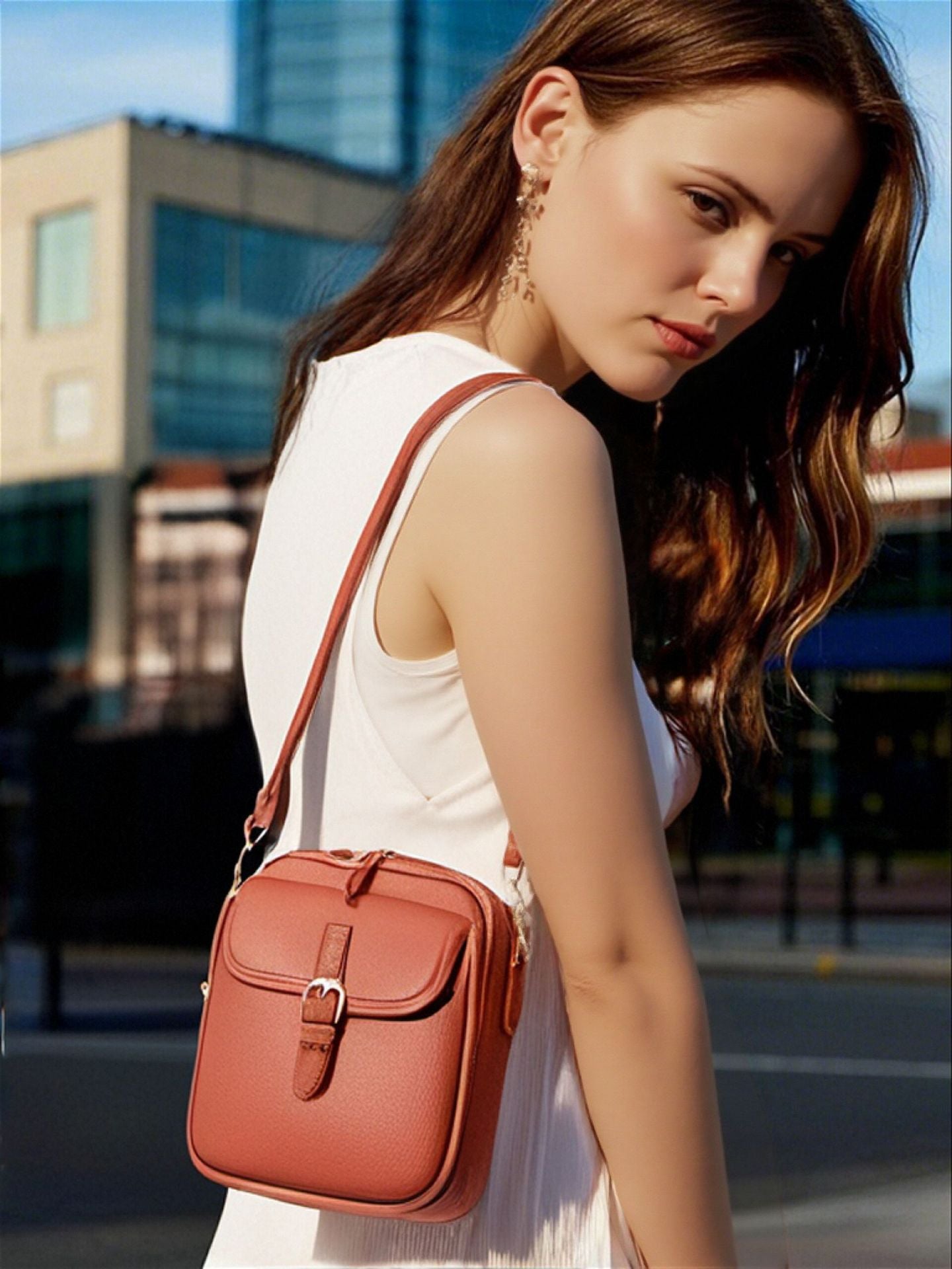 🔥LAST DAY⏰Limited Time Offer: Free Shipping✈️- Crossbody Leather Bag
