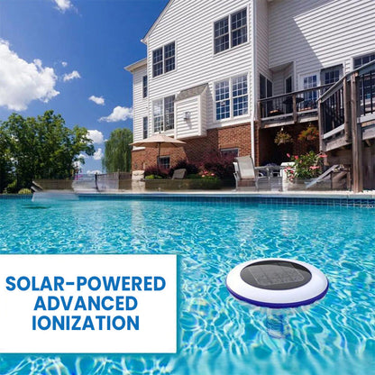 📢📢50% OFF !! ⏰Solar Pool Ionizer For Crystal Clear Water