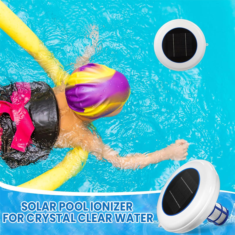 📢📢50% OFF !! ⏰Solar Pool Ionizer For Crystal Clear Water