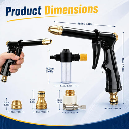 ✨❤️HOT SALE🎉💦High-Pressure Washer Spray Nozzle Set-Q