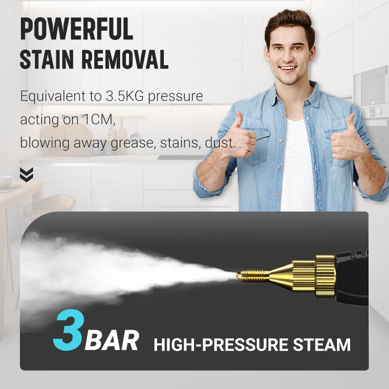 💥2026 HOT SALE🔥2500W Handheld High-Temperature Pressurized Steam Cleaner