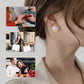 Square Chunky Stud Earrings for Women