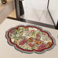 Retro Floral Diatomite Absorbent Mat – Quick-Dry & Stylish