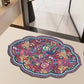 Retro Floral Diatomite Absorbent Mat – Quick-Dry & Stylish