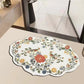 Retro Floral Diatomite Absorbent Mat – Quick-Dry & Stylish