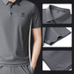 Men's Short Sleeve Top & Elastic Waistband Pants 2-PCS Set