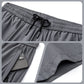 Men's Short Sleeve Top & Elastic Waistband Pants 2-PCS Set