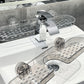 Suction Cup Shelf Organizer No Drilling Required