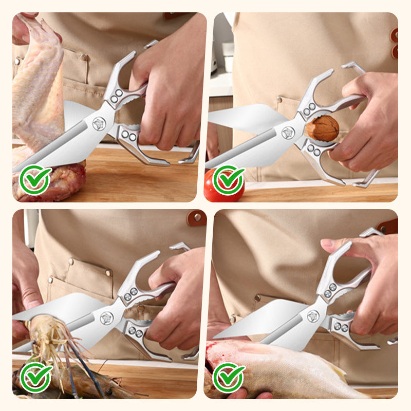 🏆2026 New Arrivals - 50% Off!🔥✂️ The Kitchen Powerhouse: Heavy-Duty Multi-Tool Shears🔪