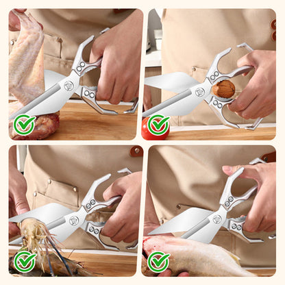 🏆2026 New Arrivals - 50% Off!🔥✂️ The Kitchen Powerhouse: Heavy-Duty Multi-Tool Shears🔪