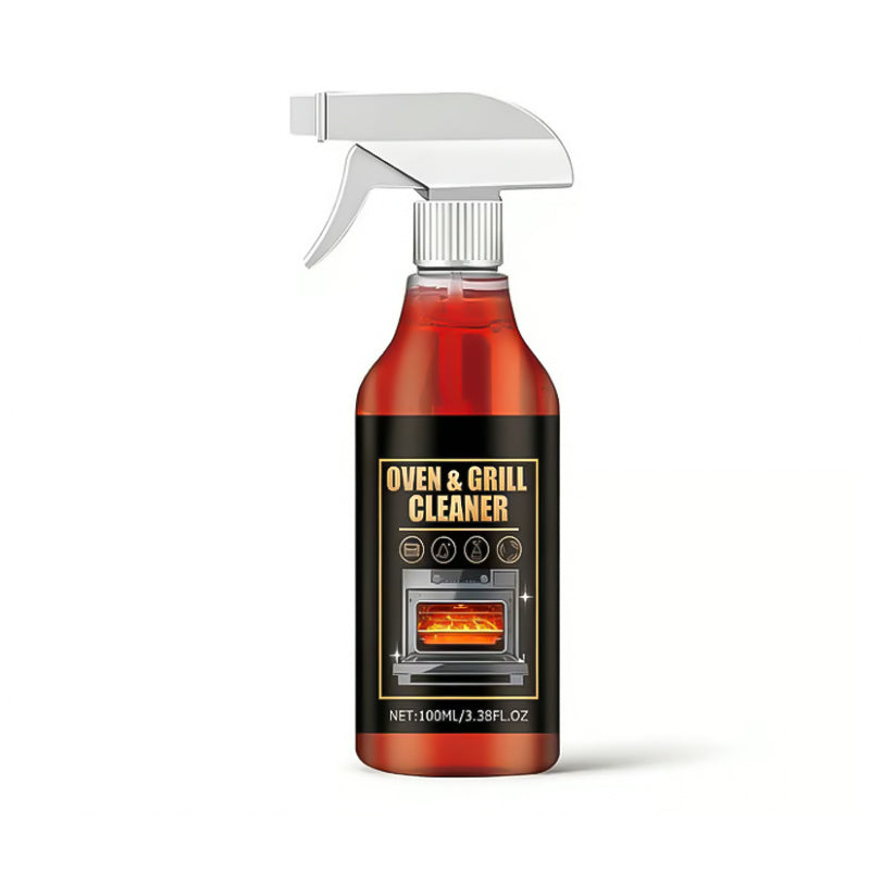 🧼 50% OFF NOW! 🔥 Oven & Grill Cleaning Spray – Powerful Degreaser, Odor Eliminator & Easy Spray 🧽