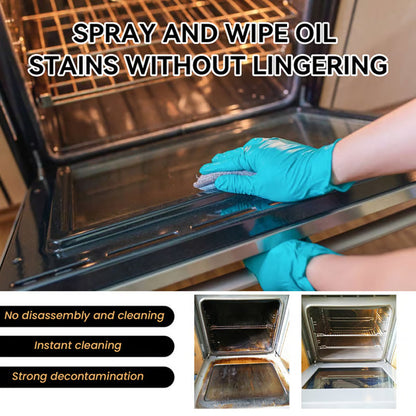 🧼 50% OFF NOW! 🔥 Oven & Grill Cleaning Spray – Powerful Degreaser, Odor Eliminator & Easy Spray 🧽