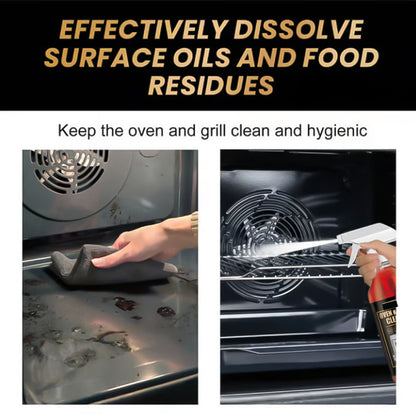 🧼 50% OFF NOW! 🔥 Oven & Grill Cleaning Spray – Powerful Degreaser, Odor Eliminator & Easy Spray 🧽