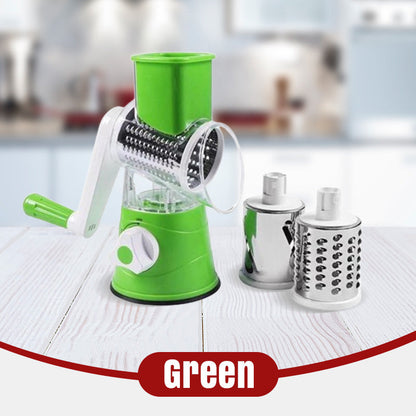 🧀🥕 50% OFF!  | 3-in-1 Rotating Cheese Slicer & Vegetable Grater!