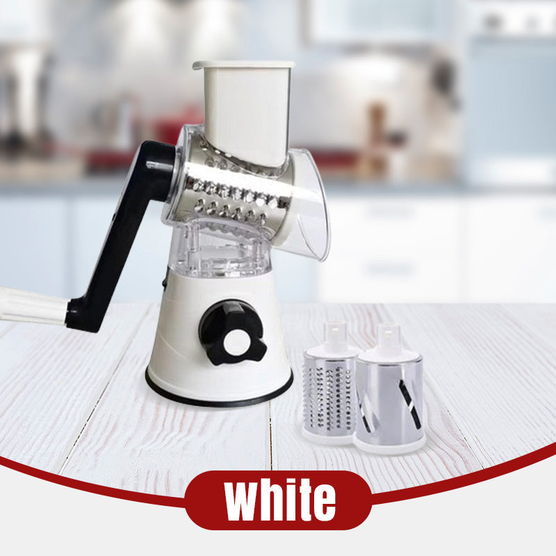 🧀🥕 50% OFF!  | 3-in-1 Rotating Cheese Slicer & Vegetable Grater!