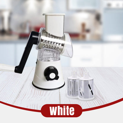🧀🥕 50% OFF!  | 3-in-1 Rotating Cheese Slicer & Vegetable Grater!