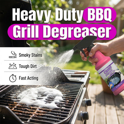 🥳2026 HOT SALE🥳💞50K+ SOLD!🧴🛡️50% OFF! BBQ Degreaser Spray – Cuts through smoke stains & carbon. Restores grills to like-new shine. 🍖💨