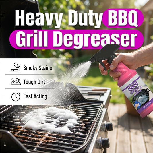 🥳2026 HOT SALE🥳💞50K+ SOLD!🧴🛡️50% OFF! BBQ Degreaser Spray – Cuts through smoke stains & carbon. Restores grills to like-new shine. 🍖💨