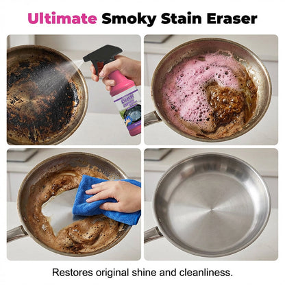 🥳2026 HOT SALE🥳💞50K+ SOLD!🧴🛡️50% OFF! BBQ Degreaser Spray – Cuts through smoke stains & carbon. Restores grills to like-new shine. 🍖💨