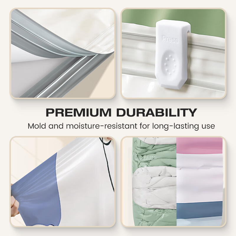 🥳2026 HOT SALE🥳💞50K+ SOLD!🧳💨 50% OFF! No‑Pump Vacuum Storage Bags