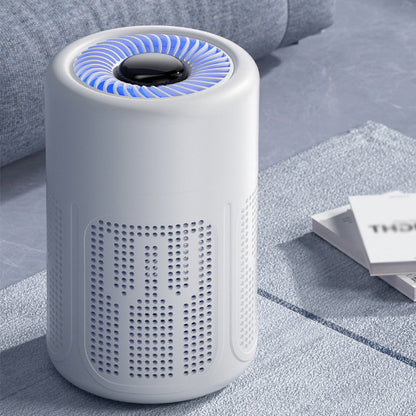 Quiet Energy Efficient Compact Air Purifier For Pet Hair Dust And Allergies