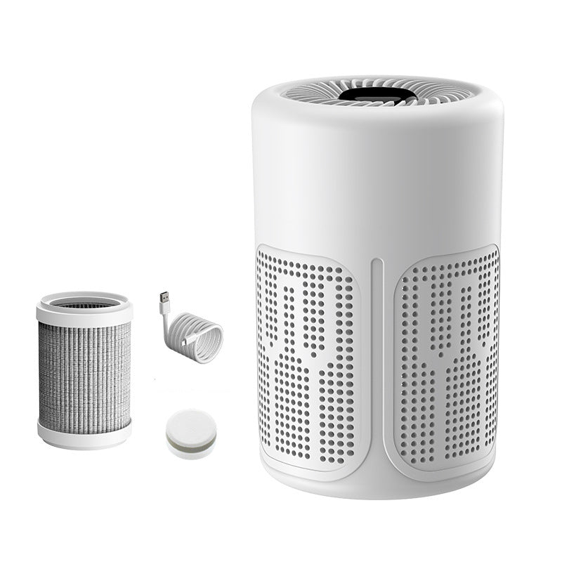 Quiet Energy Efficient Compact Air Purifier For Pet Hair Dust And Allergies