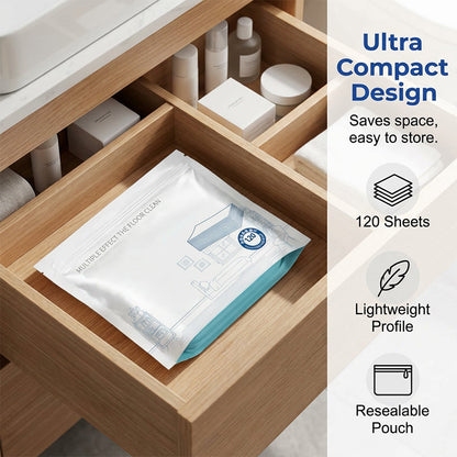 🥳2026 HOT SALE🥳⌛️Time-Sensitive Exclusive Deal!🎁 Water‑Soluble Floor Sheets – Just drop in water, no measuring. Cleans & shines all floors. Safe & streak‑free. 120 sheets pack. Your daily helper. 🧹💧
