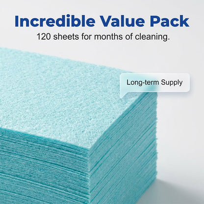 🥳2026 HOT SALE🥳⌛️Time-Sensitive Exclusive Deal!🎁 Water‑Soluble Floor Sheets – Just drop in water, no measuring. Cleans & shines all floors. Safe & streak‑free. 120 sheets pack. Your daily helper. 🧹💧
