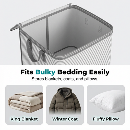 📢📢50% OFF !! ⏰Large Collapsible Storage Bag with Handles