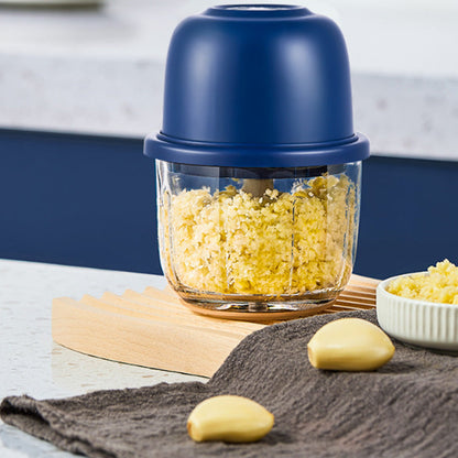 🥘50% OFF NOW ! ⚡Cordless Mini Electric Food Processor – Rechargeable Wireless Mini Chopper, Effortlessly Mince Meat, Chop Garlic & Make Baby Food, Compact Portable Kitchen Blender