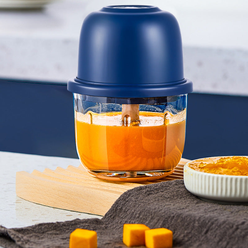 🥘50% OFF NOW ! ⚡Cordless Mini Electric Food Processor – Rechargeable Wireless Mini Chopper, Effortlessly Mince Meat, Chop Garlic & Make Baby Food, Compact Portable Kitchen Blender
