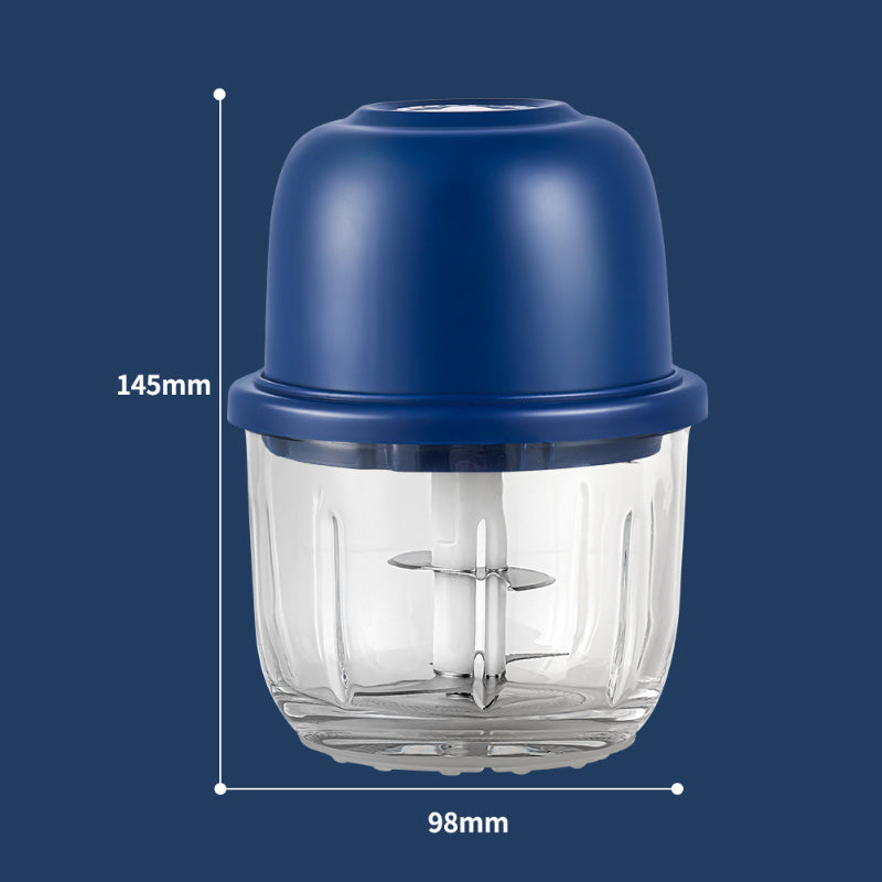 🥘50% OFF NOW ! ⚡Cordless Mini Electric Food Processor – Rechargeable Wireless Mini Chopper, Effortlessly Mince Meat, Chop Garlic & Make Baby Food, Compact Portable Kitchen Blender