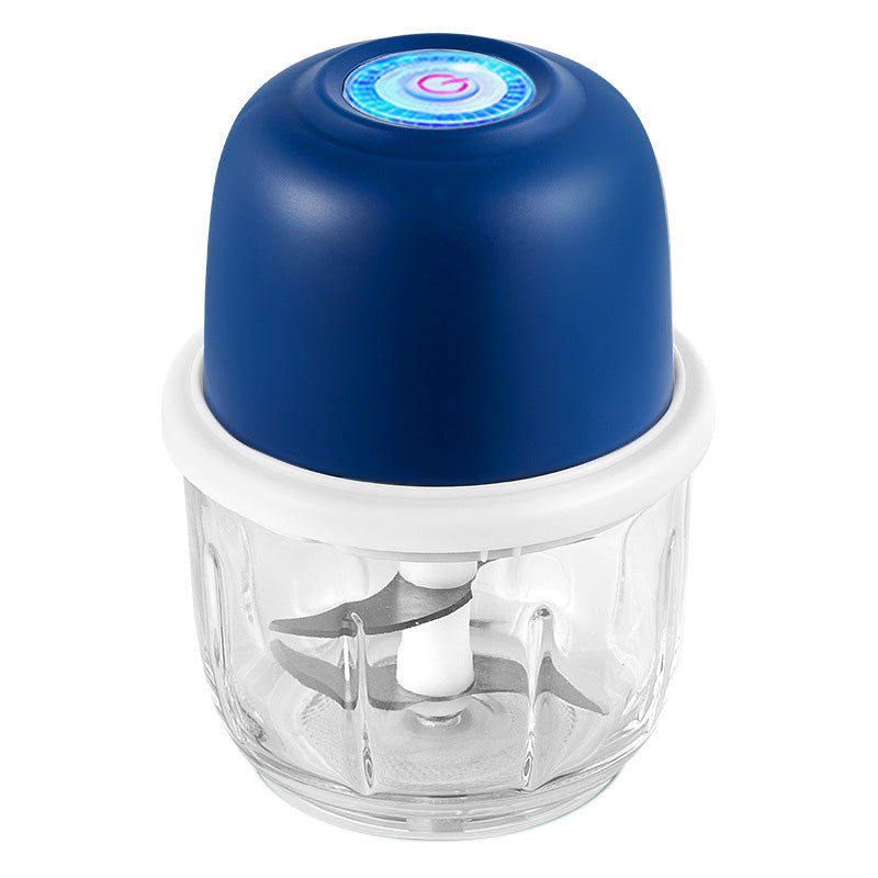 🥘50% OFF NOW ! ⚡Cordless Mini Electric Food Processor – Rechargeable Wireless Mini Chopper, Effortlessly Mince Meat, Chop Garlic & Make Baby Food, Compact Portable Kitchen Blender