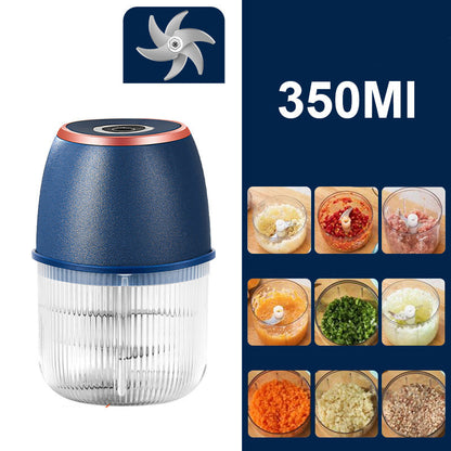 🥘50% OFF NOW ! ⚡Cordless Mini Electric Food Processor – Rechargeable Wireless Mini Chopper, Effortlessly Mince Meat, Chop Garlic & Make Baby Food, Compact Portable Kitchen Blender