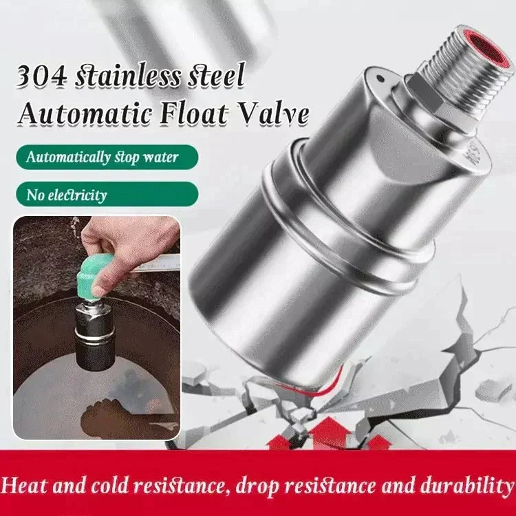 🥰2026 New Hot Sale - 50% OFF✨304 Stainless Steel Completely Automatic Water Level Control Floating Valve