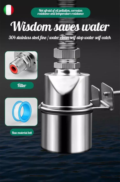 🥰2026 New Hot Sale - 50% OFF✨304 Stainless Steel Completely Automatic Water Level Control Floating Valve