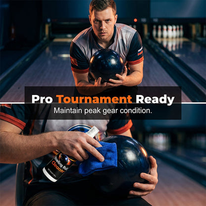 🥳2026 HOT SALE🥳💞50K+ SOLD!🎳💪 50% OFF! Pro-Grade Bowling Ball Cleaner – Instantly removes lane oil. Includes premium towel. Keeps your ball performing like new! ✨