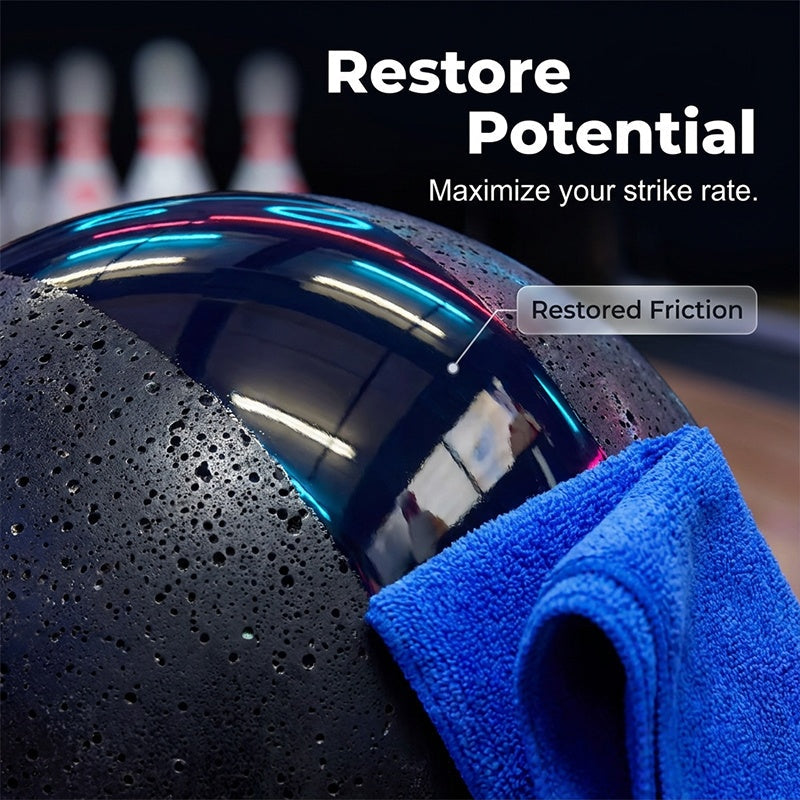 🥳2026 HOT SALE🥳💞50K+ SOLD!🎳💪 50% OFF! Pro-Grade Bowling Ball Cleaner – Instantly removes lane oil. Includes premium towel. Keeps your ball performing like new! ✨