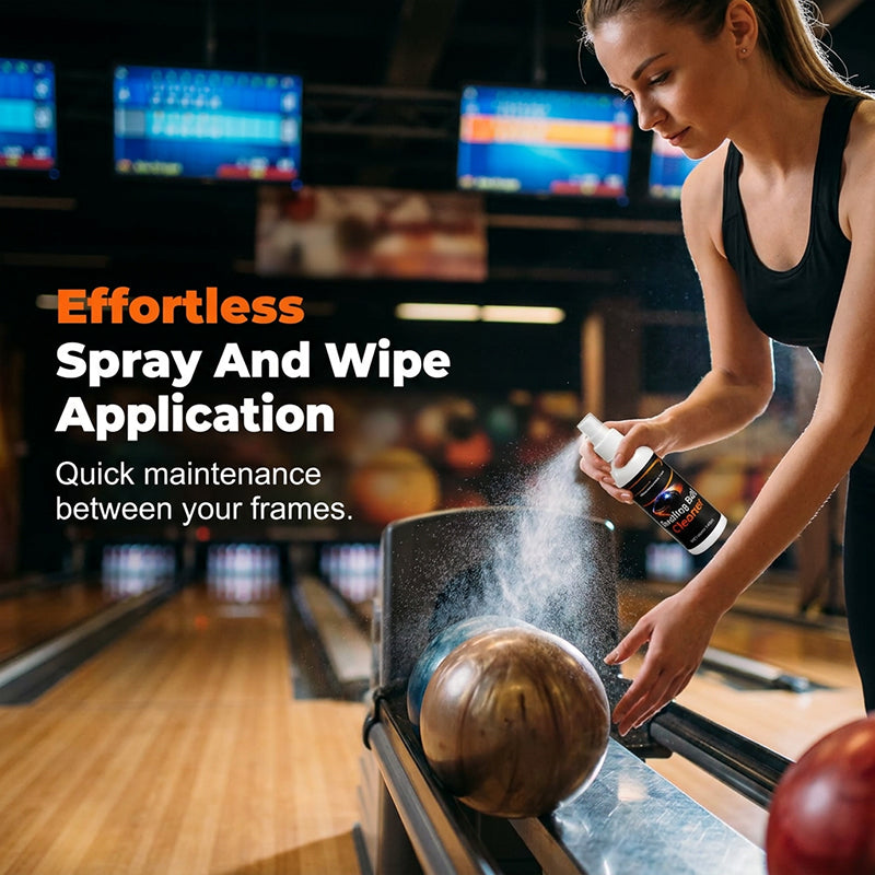 🥳2026 HOT SALE🥳💞50K+ SOLD!🎳💪 50% OFF! Pro-Grade Bowling Ball Cleaner – Instantly removes lane oil. Includes premium towel. Keeps your ball performing like new! ✨