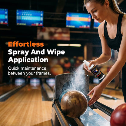 🥳2026 HOT SALE🥳💞50K+ SOLD!🎳💪 50% OFF! Pro-Grade Bowling Ball Cleaner – Instantly removes lane oil. Includes premium towel. Keeps your ball performing like new! ✨