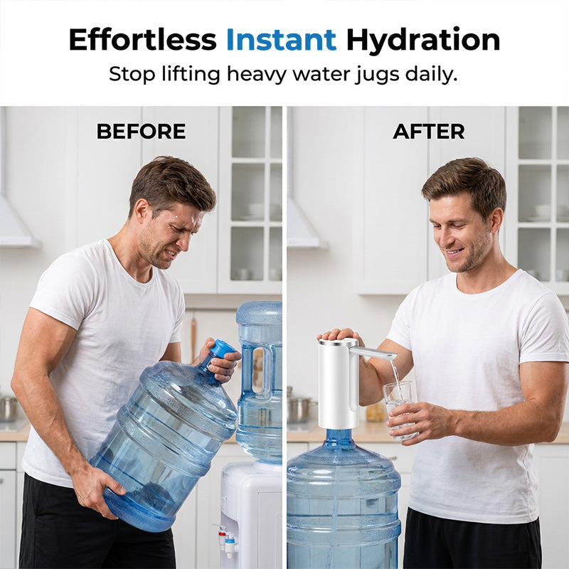 💎 LIMITED-TIME 50% OFF! ✨Smart Water Bottle Pump