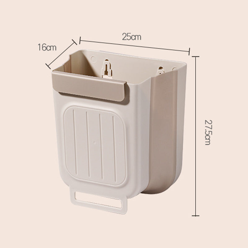 🗑️Multipurpose Hanging Collapsible Trash Can for Kitchen