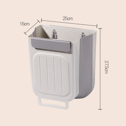 🗑️Multipurpose Hanging Collapsible Trash Can for Kitchen