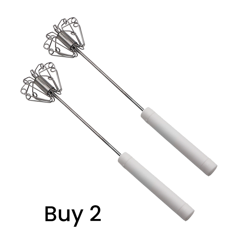 📢📢50% OFF !! ⏰Stainless Steel Semi-Automatic Hand Egg Beater
