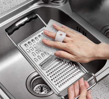 🔥Hot Sale 50% OFF🔥 Flexible Finger Sleeve Cleaning Brush – Multi-Purpose, Reaches Crevices, Reusable 🧽