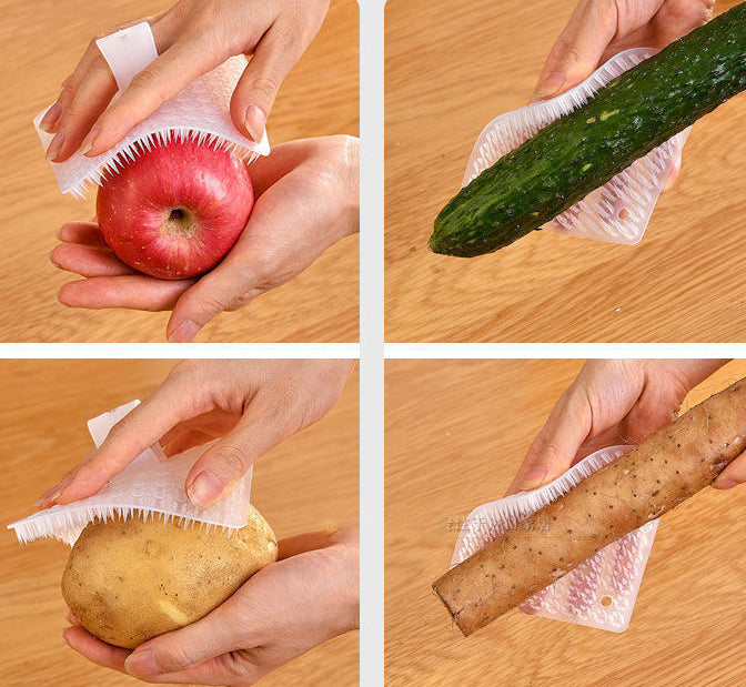 🔥Hot Sale 50% OFF🔥 Flexible Finger Sleeve Cleaning Brush – Multi-Purpose, Reaches Crevices, Reusable 🧽