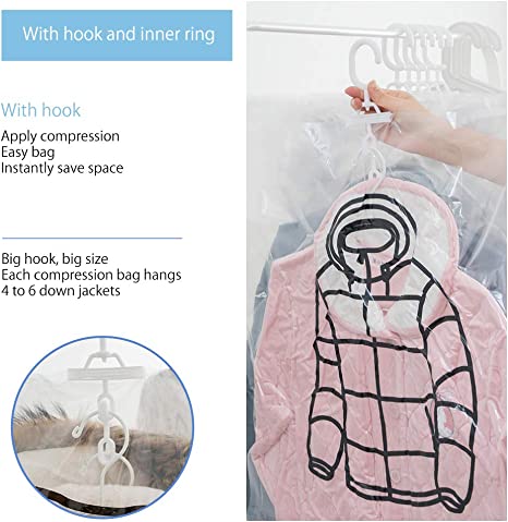 🔥Last Day Promotion 50% OFF -✨ Hanging Vacuum Storage Bags